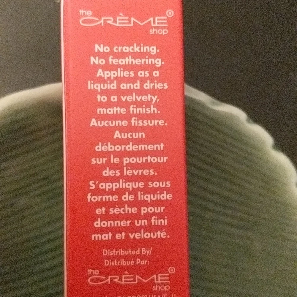 Matte liquid lipstick